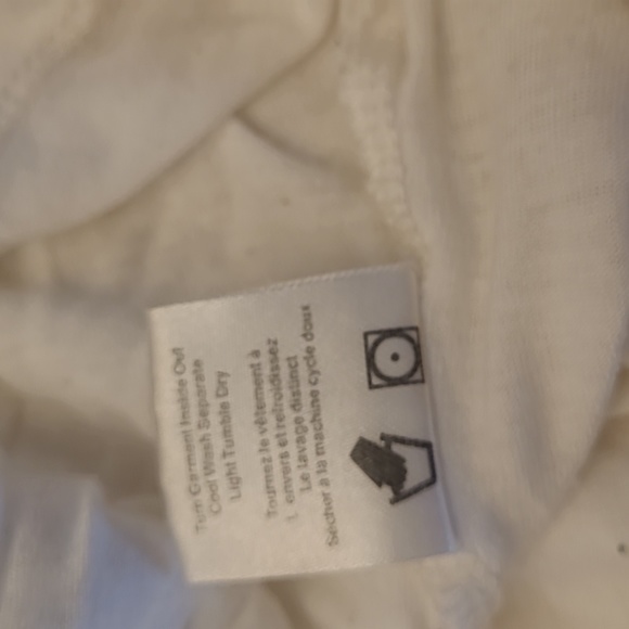 LIKE NEW Anthropologie One September White and Pink Sleeveless/Lace/Peplum Tank - Picture 11 of 11